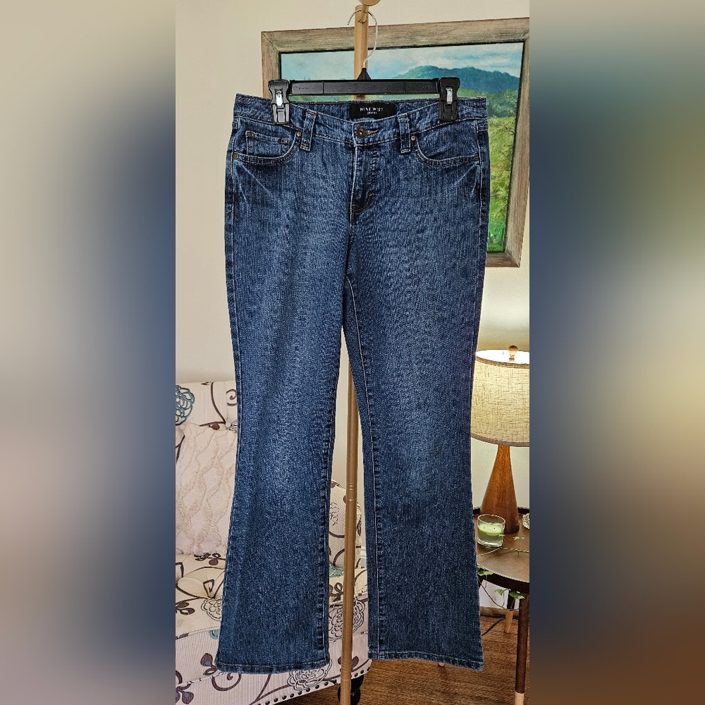 Nine West Santa Monica Bootcut Jeans Size 8/28 Average